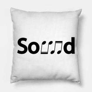 Sound creative artwork Pillow