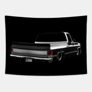 Slammed Chevy Silverado Squarebody 2 - Black Tapestry