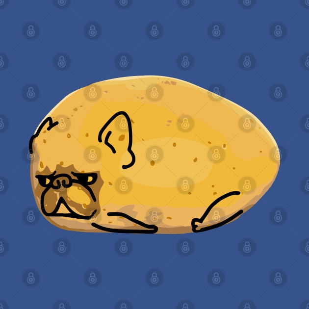 Frenchie Potato by huebucket