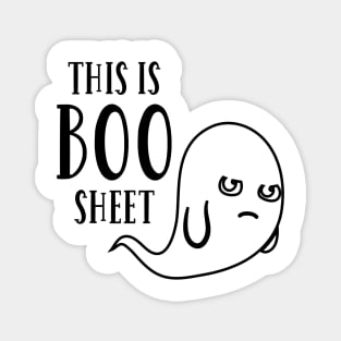 This is boo sheet,Boo sheet funny Magnet