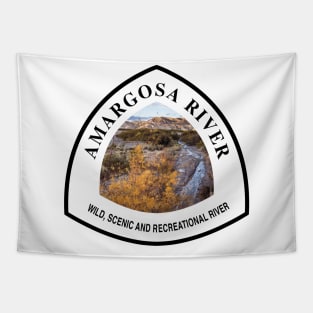 Amargosa River Wild, Scenic and Recreational River trail marker Tapestry