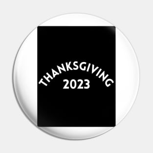 Thanksgiving 2023 Pin