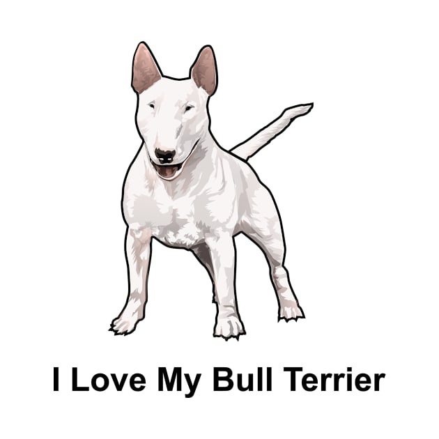 Bull Terrier by SillyShirts