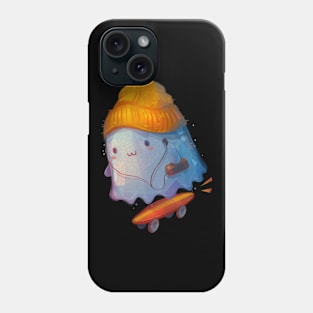 Ghost Skateboarder Phone Case