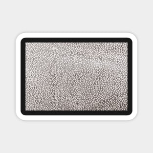 Leather texture closeup Magnet