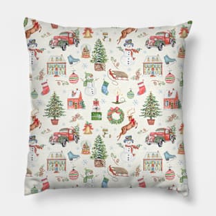 Holiday Memories C Pillow