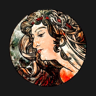 Art Nouveau Goddess T-Shirt