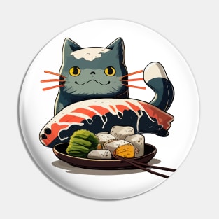 Sushi Cat Pin