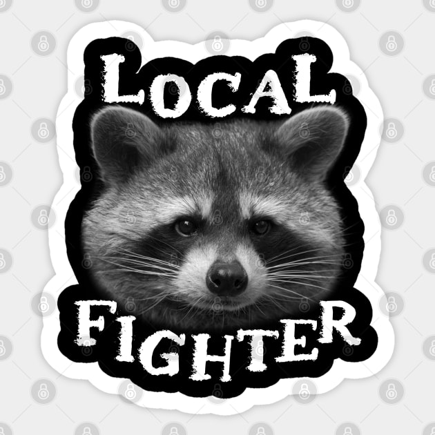 Raccoon Stickers, Raccoon, Trash Panda, Cute Stickers 