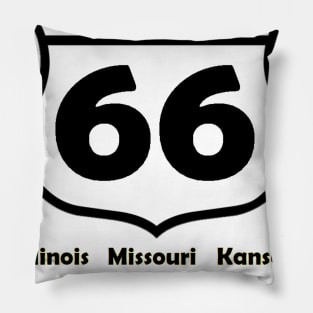 Route 66 Pillow