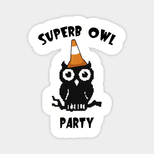 superb owl party Magnet