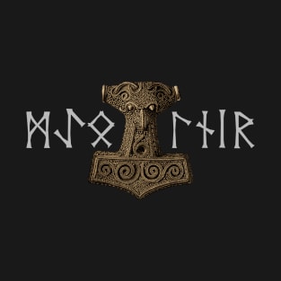 Scania Mjolnir elder Futhark T-Shirt
