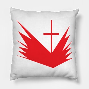 Jesus The Cross And The Resurrection Pillow