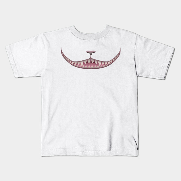 Smile Like You Re Gonna Mean It Cheshire Cat Kids T Shirt
