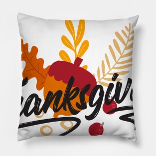 happy thanksgiving Pillow