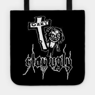 stay ugly death metal style Tote