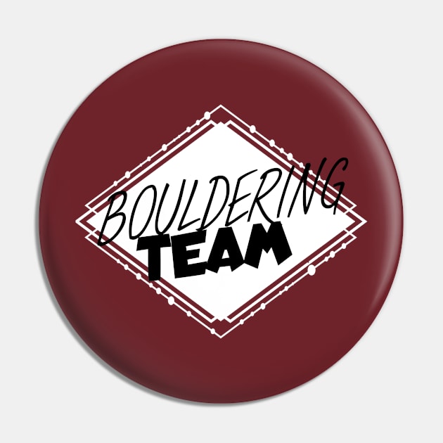 Bouldering team Pin by maxcode