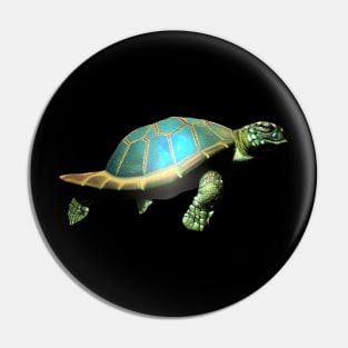 Space Turtle Pin