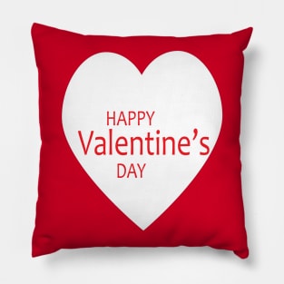 Happy Valentine's Day, Heart Pillow