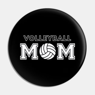 Volleyball Mom Pin