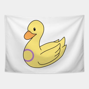 Pastel Intersex Duck Tapestry