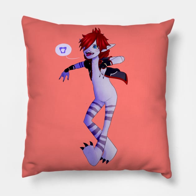 Monster Sora Pillow by ColonelBaconBits