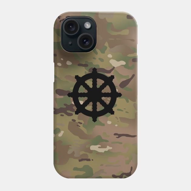 Chaplain (Buddhist) Phone Case by Jared S Davies