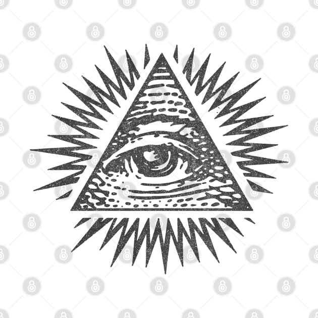 Faded-Style Illuminati Eye by DankFutura