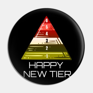 Happy New Tier Pin