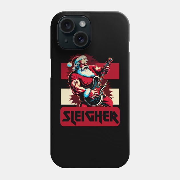 Sleigher, Hail Santa Phone Case by Teessential