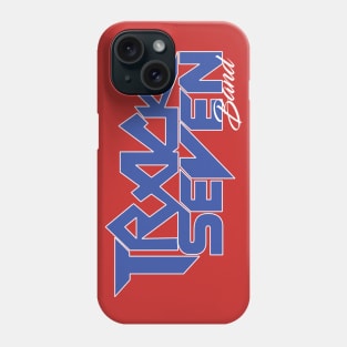 Blue Logo Track Seven Band Phone Case