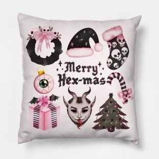 Merry Hex-Mas Pillow