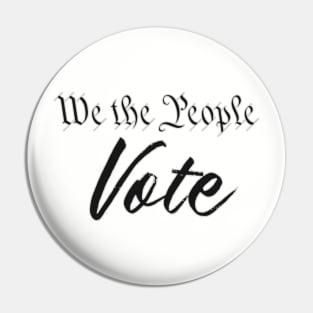 We the people vote Pin