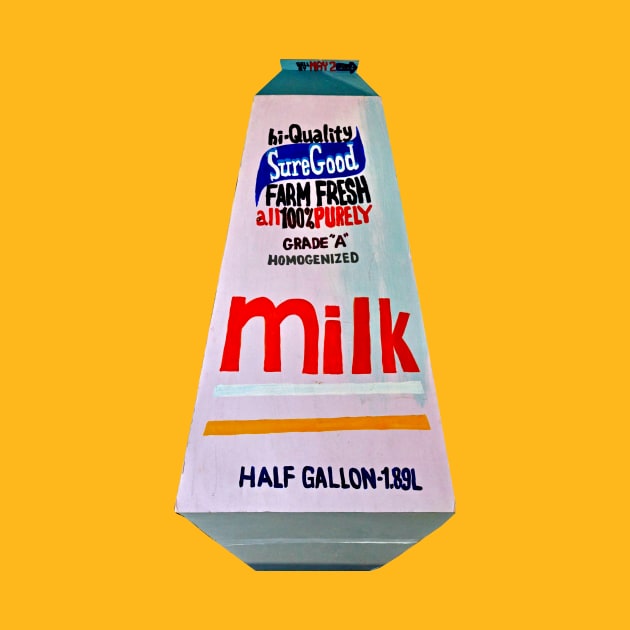 Milk Carton by SPINADELIC