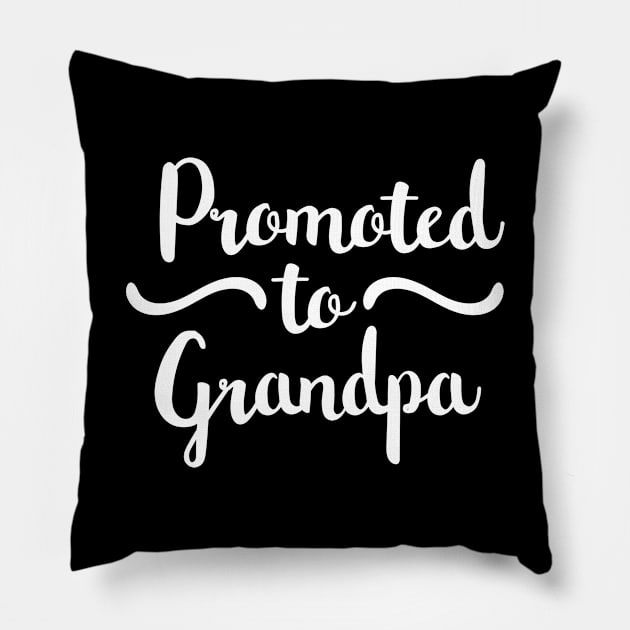 Promoted to grandpa Pillow by Imutobi