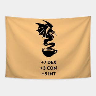 Dragon Roast Coffee Cup Magic Item Tapestry