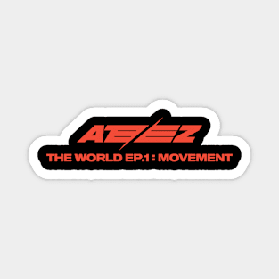 Ateez Guerrilla Album Magnet