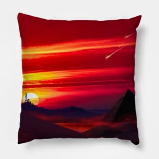 Dusk Apocalypse Pillow