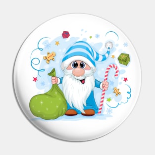 Cute Christmas Gnome. Pin