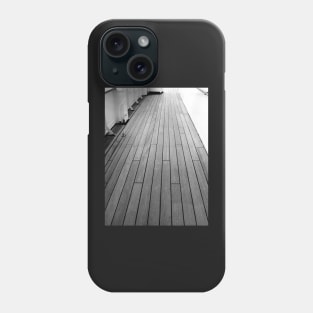 Deck, Royal Yacht Britannia, Edinburgh Phone Case