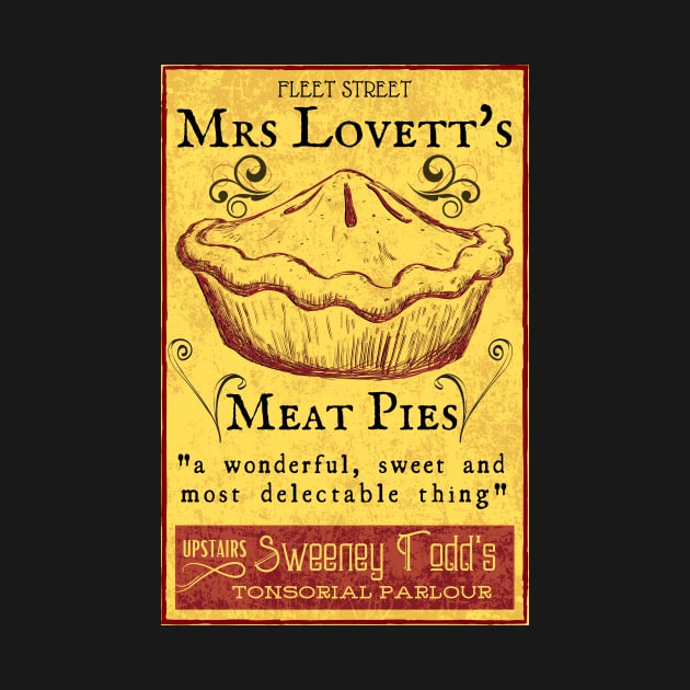 Mrs Lovett's Meat Pies - Sweeney Todd Musical by sammimcsporran