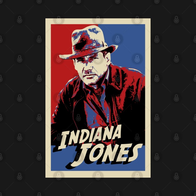 Indiana Jones Pop Art Style by mia_me