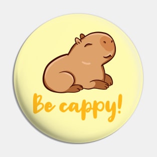 Be cappy! Pin