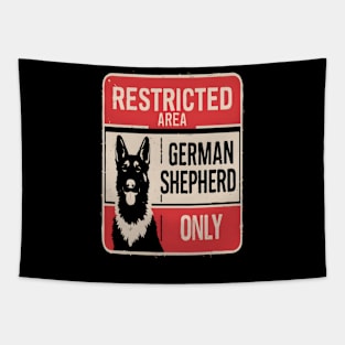 Funny German Shepherd Love Dog Lover Graphic Tapestry