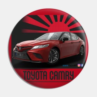 Toyota Camry Red Pin