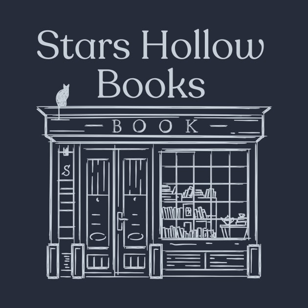 Stars Hollow Books Light by capesandrollerskates 