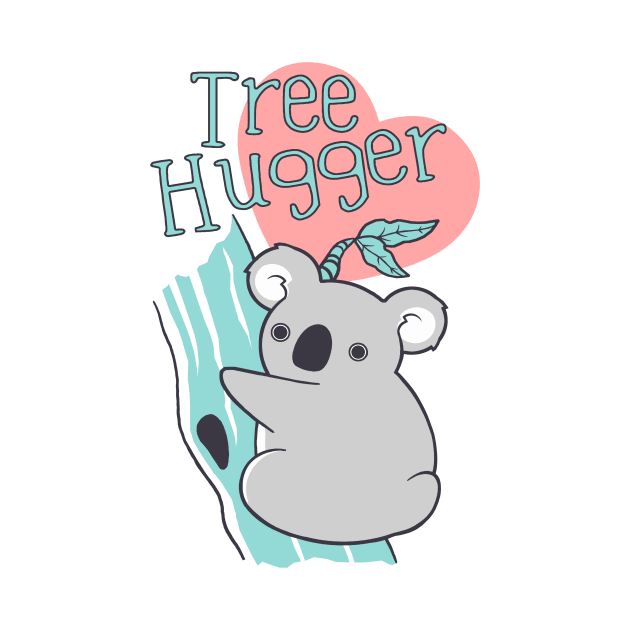 Tree Huggin' Koala by SarahJoncas