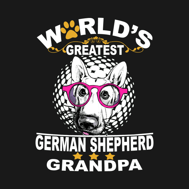 World's Greatest German Shepherd Grandpa by Ravens