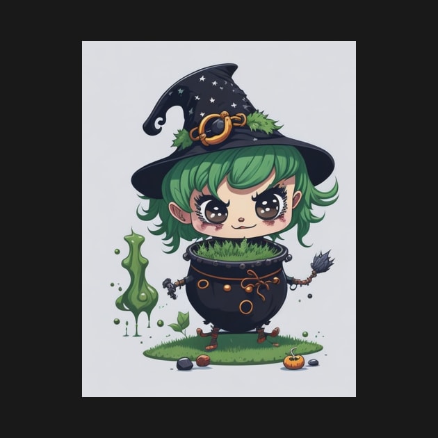 cute witch by Rizstor