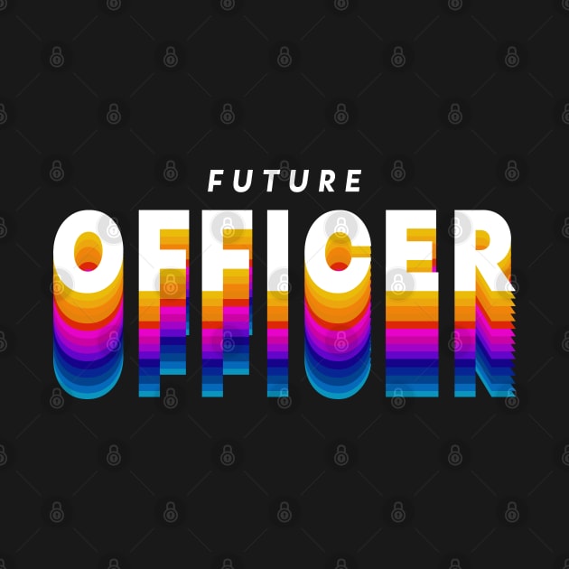 future officer in gradient color by rsclvisual